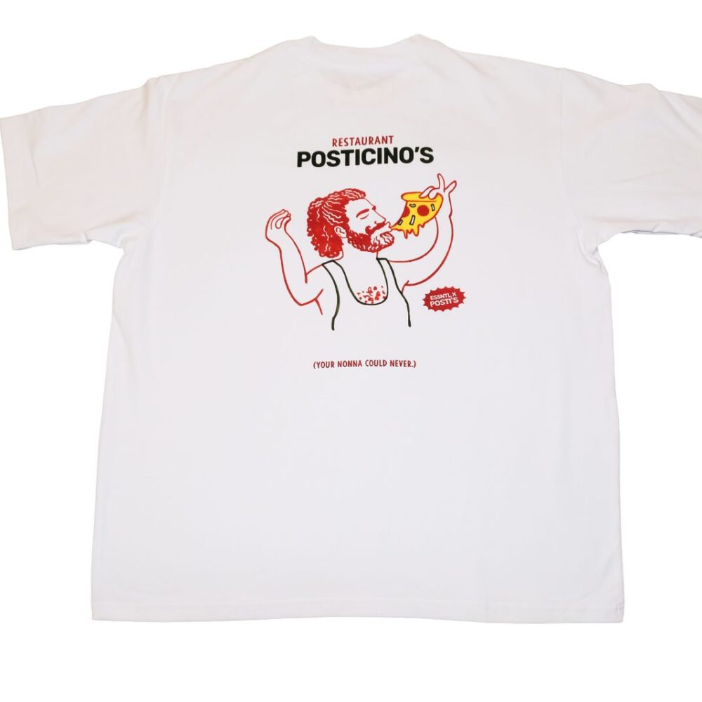 ESSNTL x Posticino Limited Collab Tee